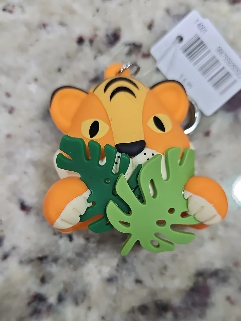Bath & Body Works Tiger With Palm Leaves Hand Sanitizer Holder NWT